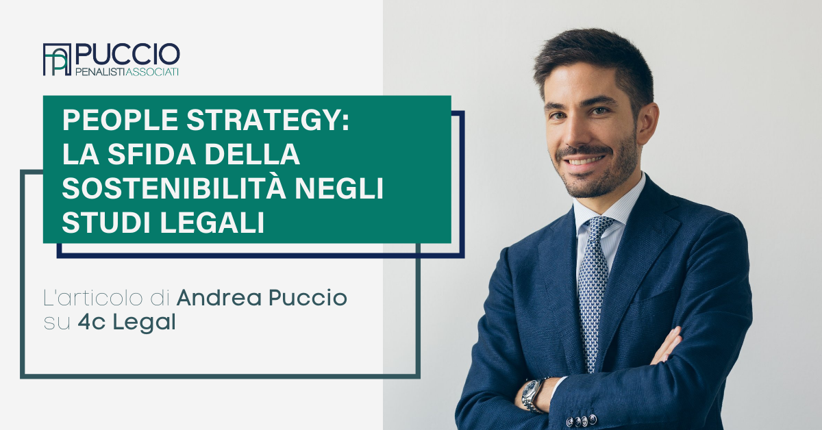 People strategy: la sfida della sostenibilità negli studi legali – 4cLegal