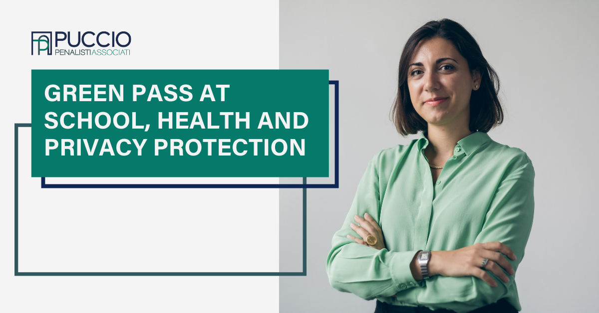 Green pass at school, Health and Privacy protection