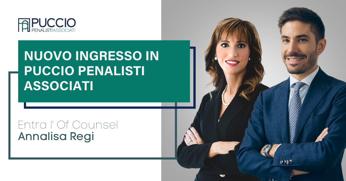 Puccio Penalisti Associati, Regi nuova Of Counsel