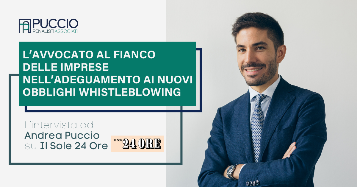 L’avvocato al fianco delle imprese nell’adeguamento ai nuovi obblighi whistleblowing